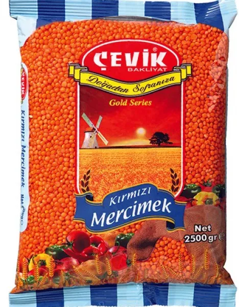 Çevik Kırmızı Mercimek 2.5 kg Bakliyat