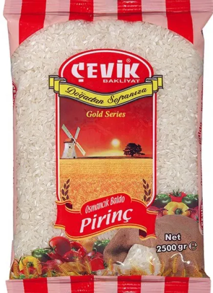 Çevik Osmancık Baldo Pirinç 2.5 kg Bakliyat
