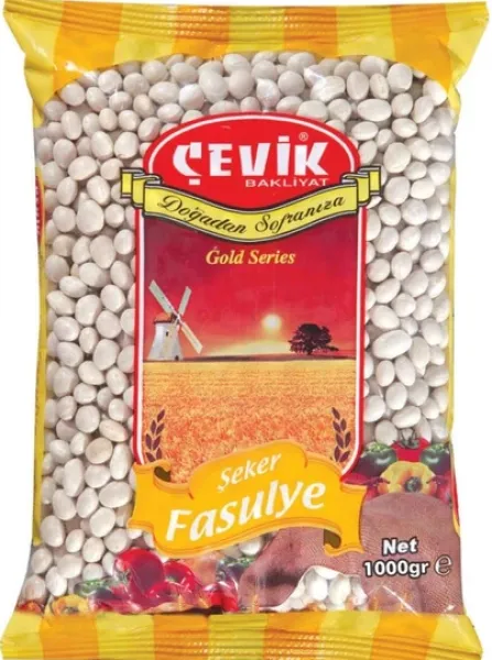 Çevik Şeker Kuru Fasulye 1 kg Bakliyat