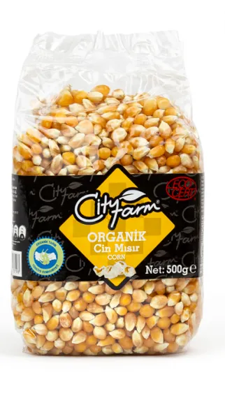 City Farm Organik Cin Mısır 500 gr Bakliyat