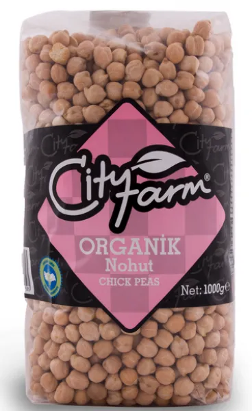 City Farm Organik Nohut 1 kg Bakliyat