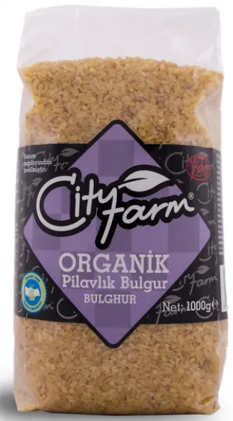 City Farm Organik Pilavlık Bulgur 1 kg Bakliyat