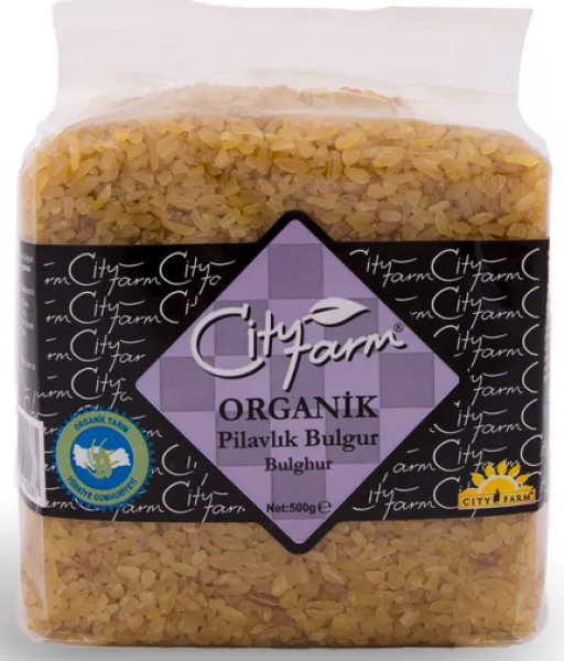 City Farm Organik Pilavlık Bulgur 500 gr Bakliyat