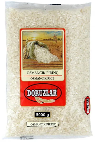 Dokuzlar Osmancık Pirinç 5 kg Bakliyat