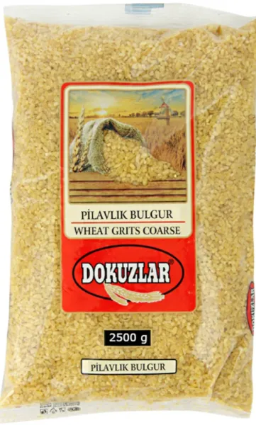 Dokuzlar Pilavlık Bulgur 2.5 kg Bakliyat