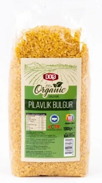 Dola Organik Pilavlık Bulgur 1 kg Bakliyat