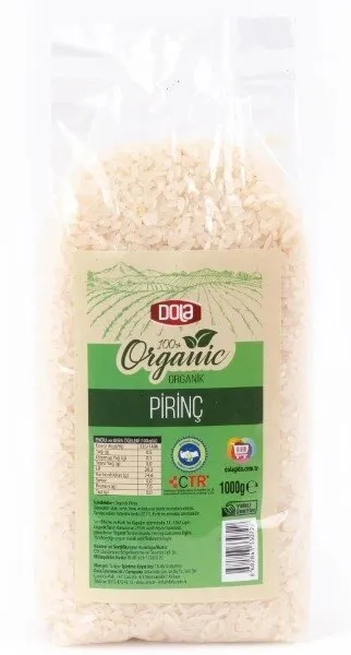 Dola Organik Pirinç 1 kg Bakliyat