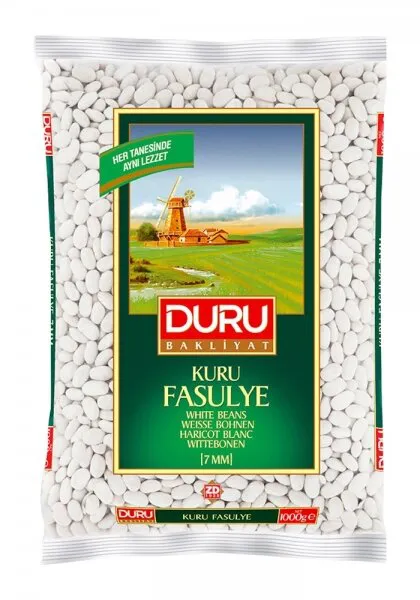 Duru 7 mm Kuru Fasulye 1 kg Bakliyat