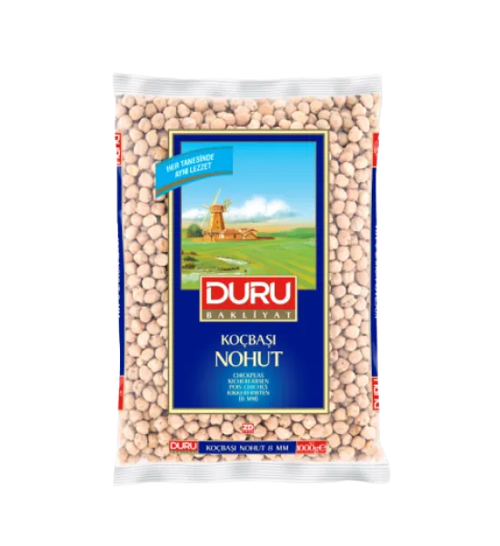 Duru 8 mm Koçbaşı Nohut 1 kg Bakliyat