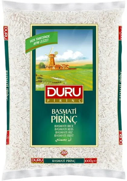 Duru Basmati Pirinç 1 kg Bakliyat