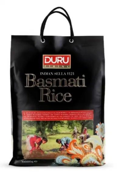 Duru Basmati Pirinç 10 kg Bakliyat