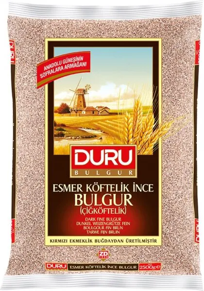 Duru Esmer Köftelik İnce Bulgur 1 kg Bakliyat