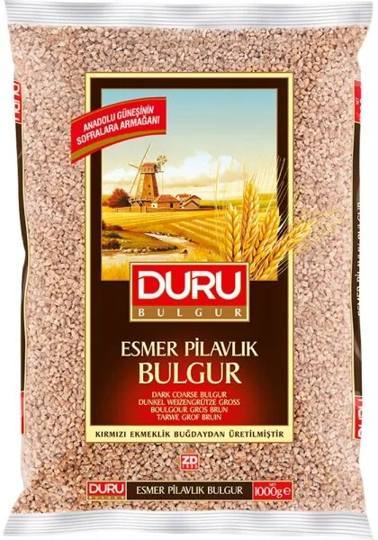 Duru Esmer Pilavlık Bulgur 1 kg Bakliyat