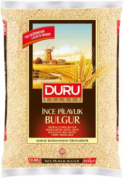 Duru İnce Pilavlık Bulgur 1 kg Bakliyat