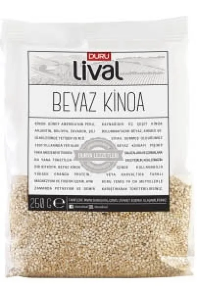 Duru Lival Beyaz Kinoa 250 gr Bakliyat