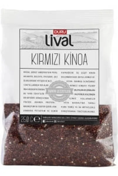 Duru Lival Kırmızı Kinoa 250 gr Bakliyat