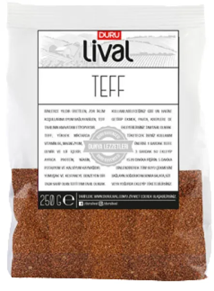 Duru Lival Teff Tohumu 250 gr Bakliyat