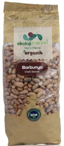 Ekoloji Market Organik Barbunya Fasulye 750 gr Bakliyat