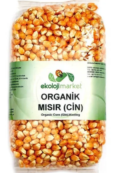 Ekoloji Market Organik Cin Mısır 500 gr Bakliyat