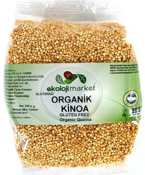 Ekoloji Market Organik Kinoa 250 gr Bakliyat