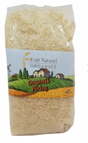 Fold Naturel Organik Baldo Pirinç 1 kg Bakliyat