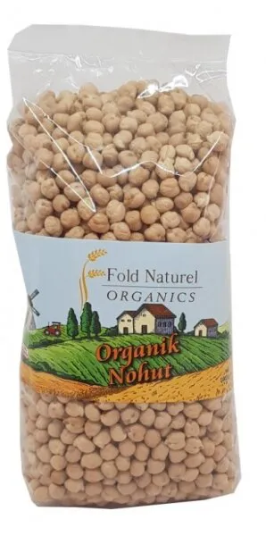 Fold Naturel Organik Nohut 1 kg Bakliyat