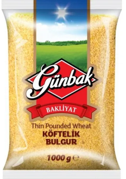 Günbak Köftelik Bulgur 1 kg Bakliyat