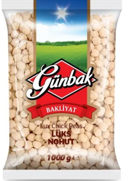 Günbak Lüks Nohut 1 kg Bakliyat