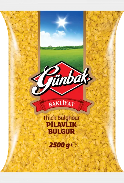 Günbak Pilavlık Bulgur 2.5 kg Bakliyat