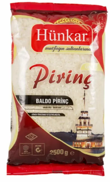 Hünkar Gönen Baldo Pirinç 2.5 kg Bakliyat