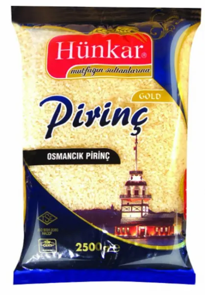 Hünkar Osmancık Pirinç 2.5 kg Bakliyat