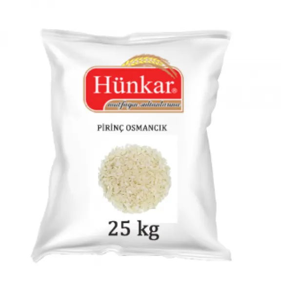 Hünkar Osmancık Pirinç 25 kg Bakliyat