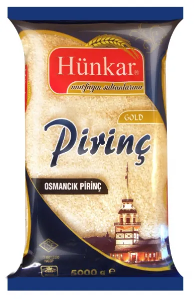 Hünkar Osmancık Pirinç 5 kg Bakliyat