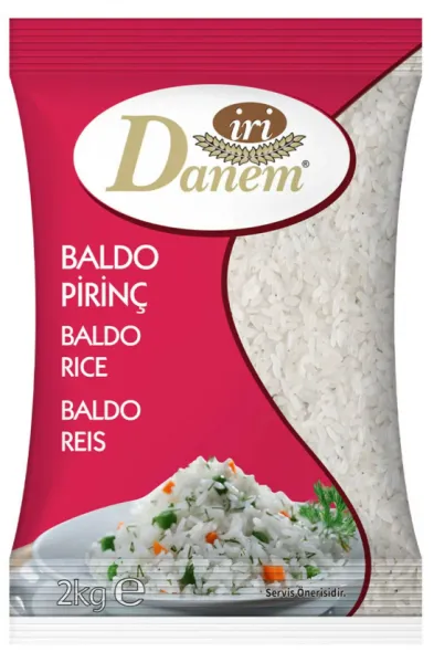 İri Danem Baldo Pirinç 2 kg Bakliyat