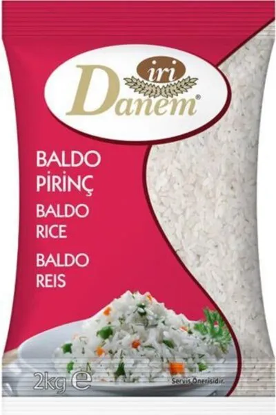 İri Danem Gönen Baldo Pirinç 4 kg Bakliyat
