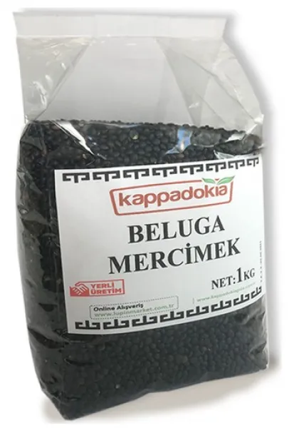 Kappadokia Beluga Mercimek 1 kg Bakliyat