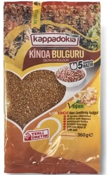 Kappadokia Kinoa Bulgur 360 gr Bakliyat