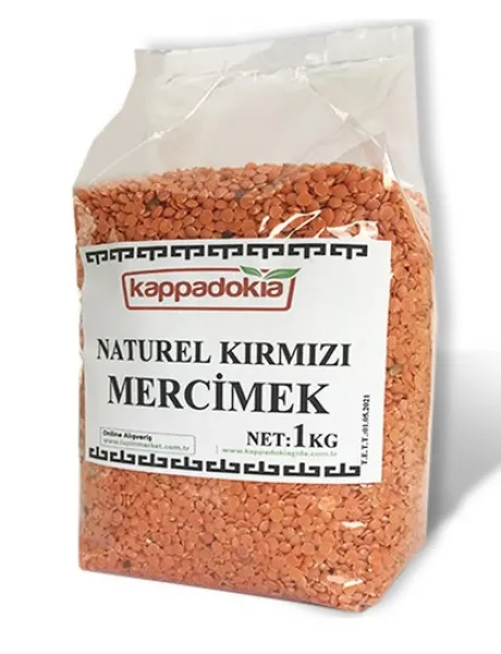 Kappadokia Kırmızı Mercimek 1 kg Bakliyat