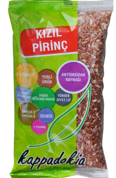 Kappadokia Kızıl Pirinç 500 gr Bakliyat
