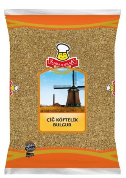 Karatoprak Çiğ Köftelik Bulgur 1 kg Bakliyat