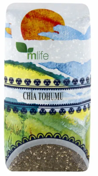 M Life Organik Chia Tohumu 500 gr Bakliyat