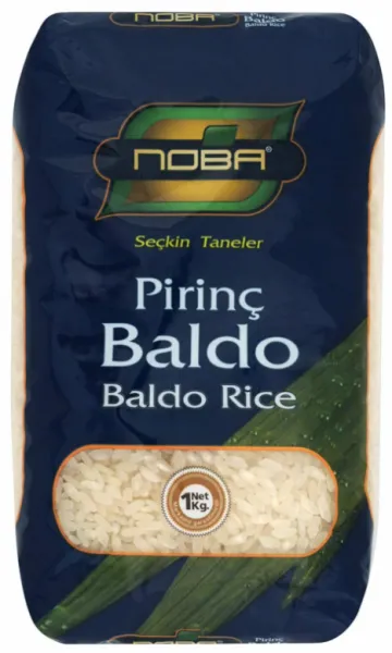 Noba Baldo Pirinç 1 kg Bakliyat