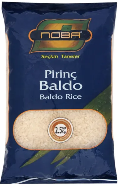 Noba Baldo Pirinç 2.5 kg Bakliyat