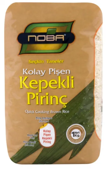 Noba Kepekli Pirinç 1 kg Bakliyat