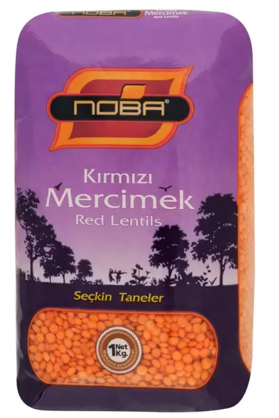 Noba Kırmızı Mercimek 1 kg Bakliyat