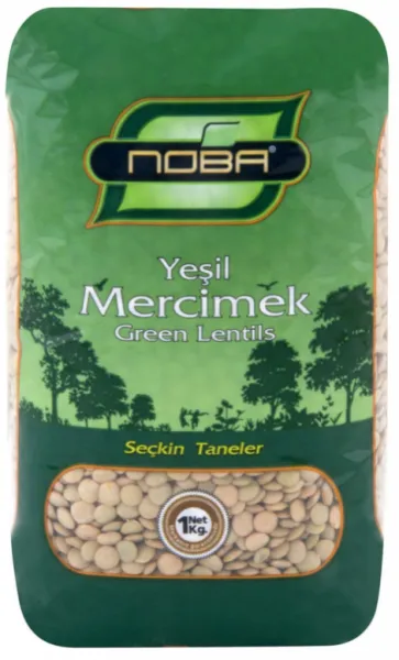 Noba Yeşil Mercimek 1 kg Bakliyat