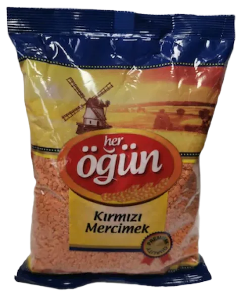 Öğün Kırmızı Yaprak Mercimek 5 kg Bakliyat