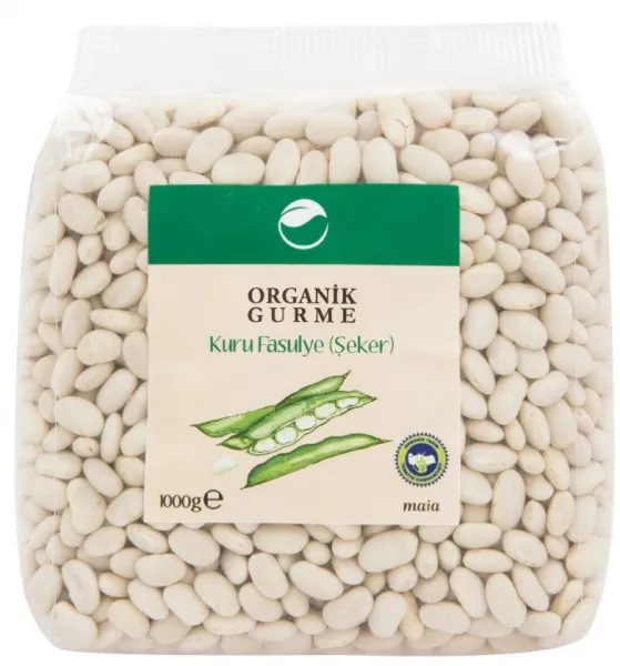 Organik Gurme Kuru Fasulye 1 kg Bakliyat