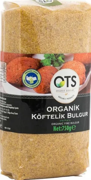 OTS Organik Köftelik Bulgur 750 gr Bakliyat