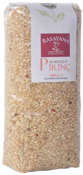 Rasayana Organik Kabuklu Pirinç 1 kg Bakliyat
